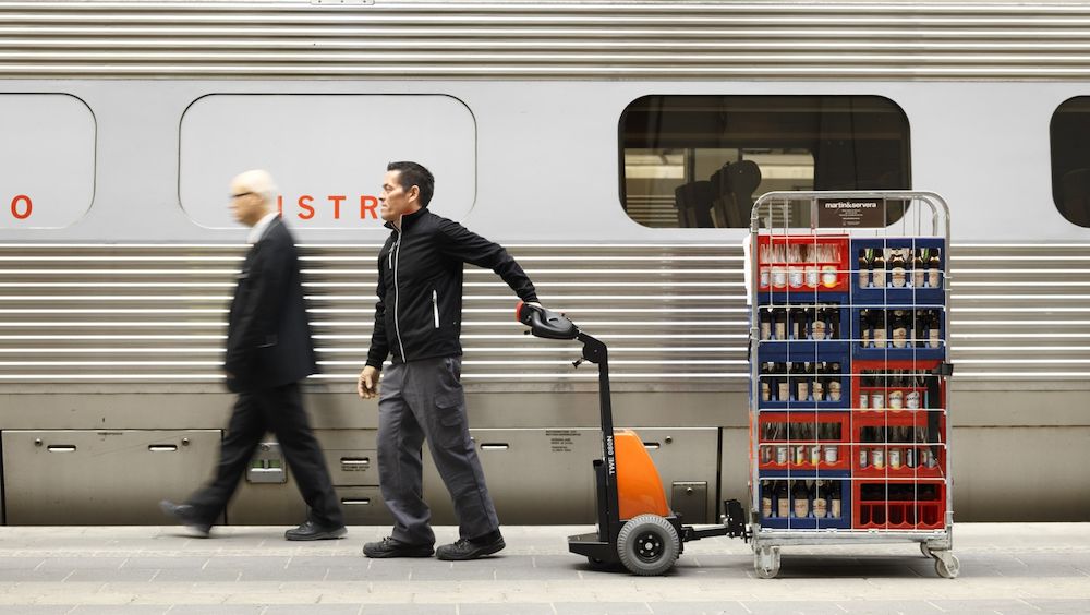 Toyota Tracto pedestrian